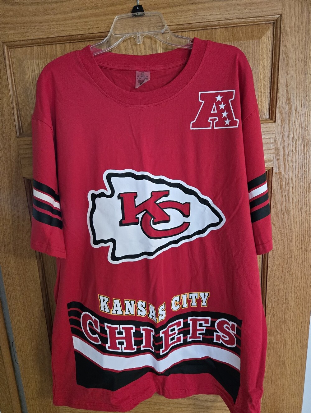 NWT Kansas City Chiefs MISPRINT T-Shirt - Verified Foot Locker Error